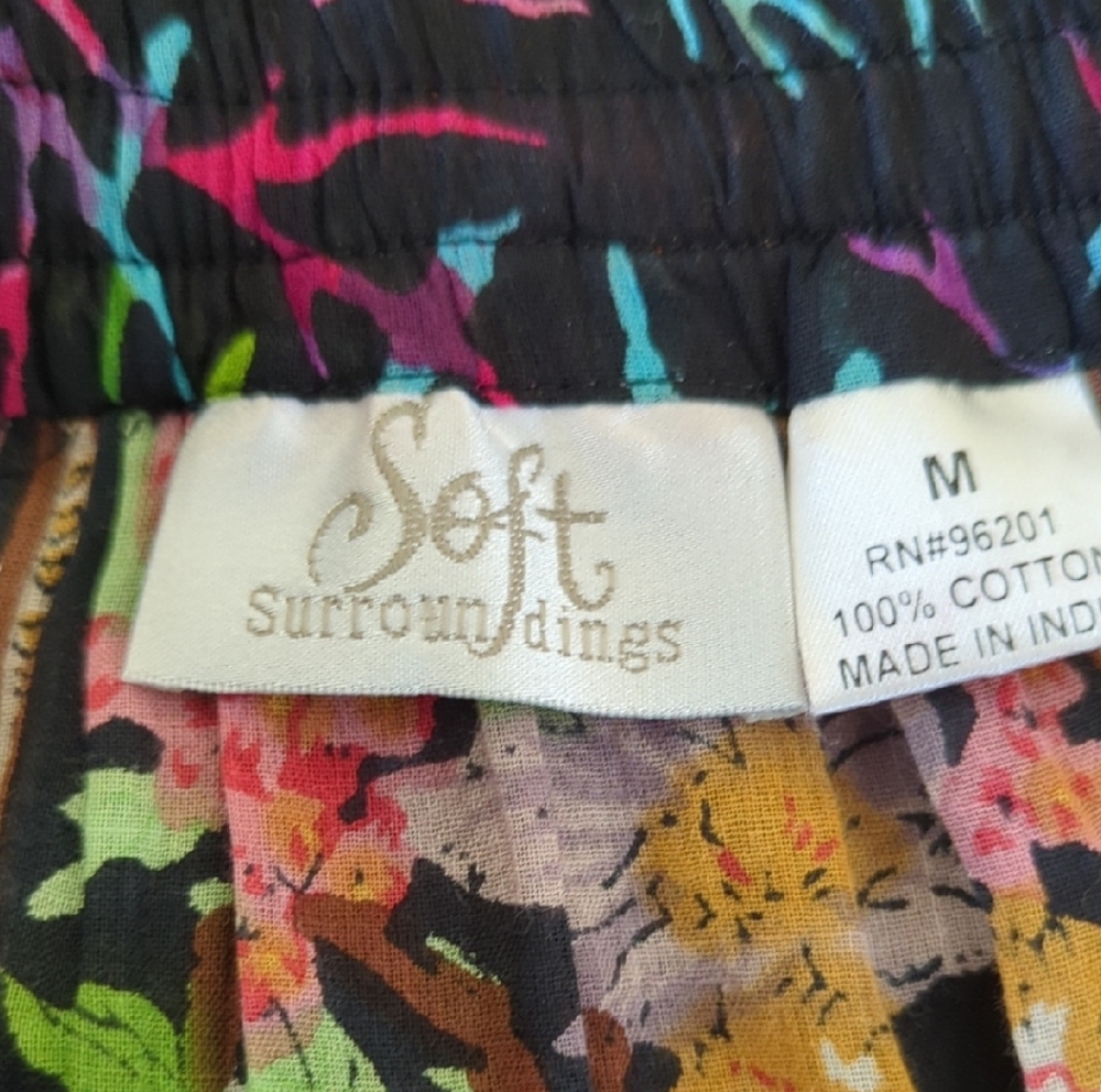Soft Surroundings Multicolor Maxi Skirt